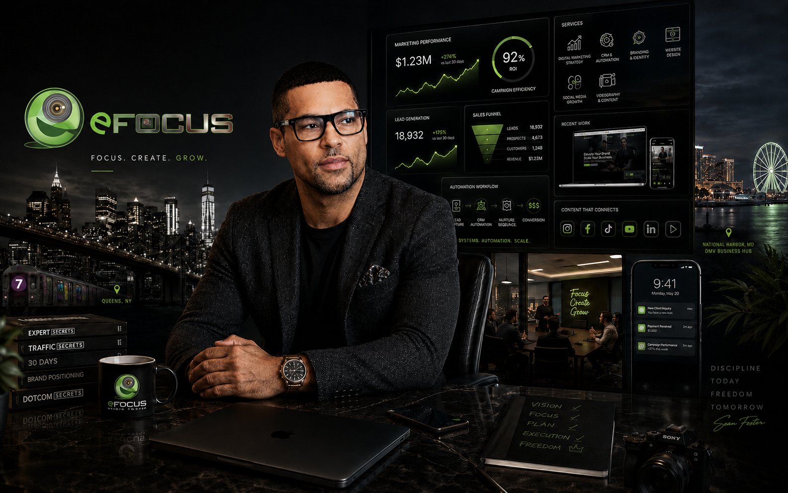 Sean Foster, CEO of eFocus LLC